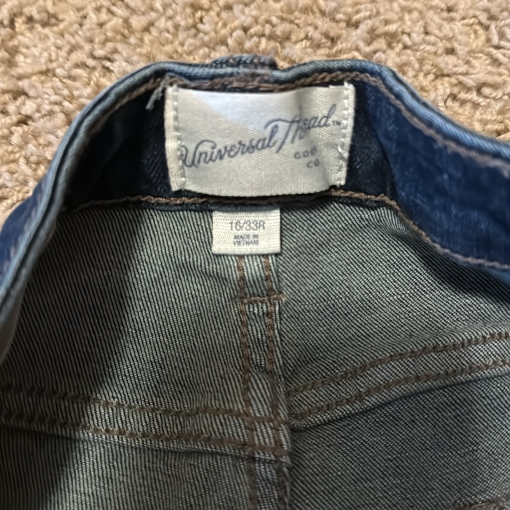Universal Thread High Rise Skinny Jeans Size 16/33 - Picture 5 of 6